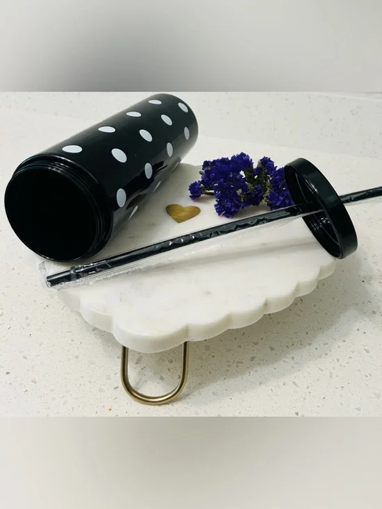 🆕♠️ Kate Spade New York Polka Dot Tumbler Set NWT✨ - Picture 9 of 11